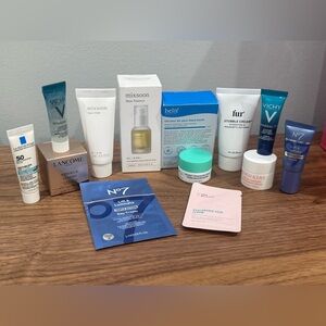 New box skincare moisture SPF Lancôme mixsoon Vichy Peach Lily Drunk Elephant